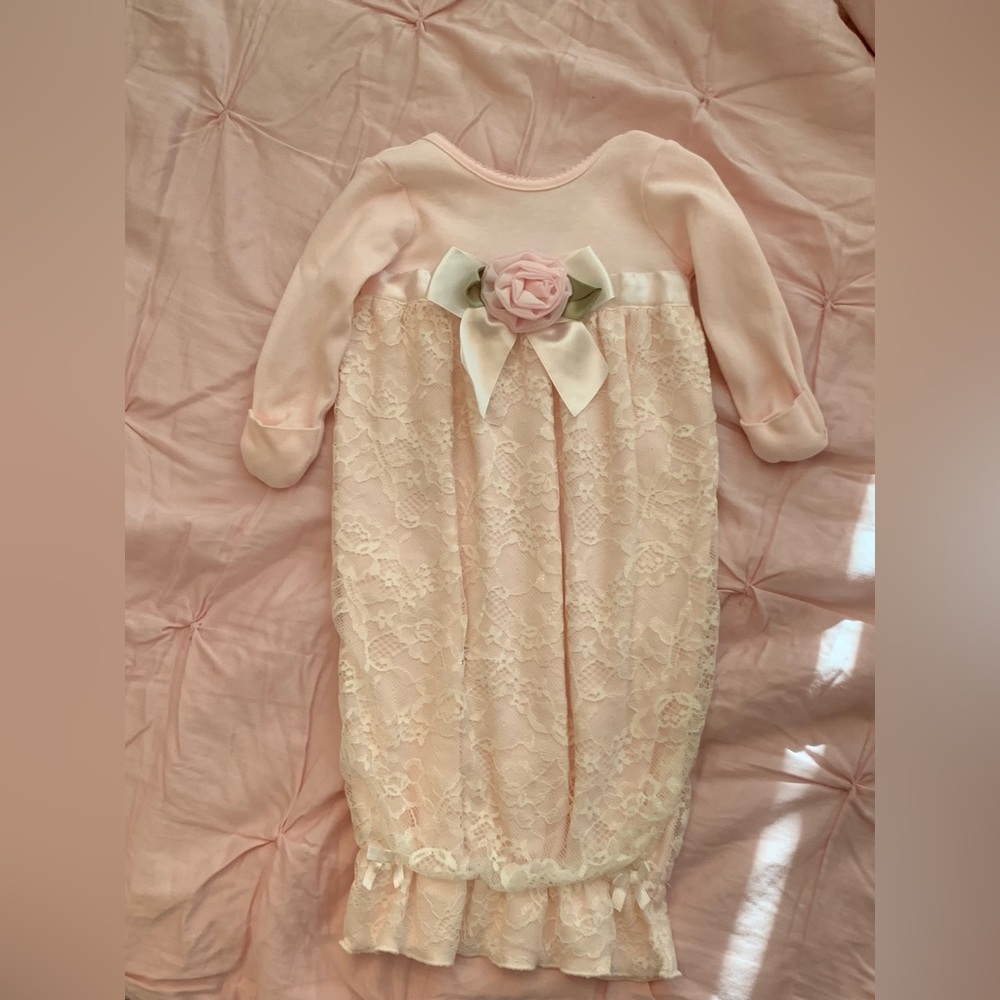 Cute Baby Girl Outfit - Size 0-6 Months
